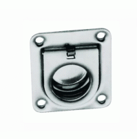 LEFT RING IN S.STEEL AISI 316 WITH SPRING - 44X38 mm - SM1822 - SMR
